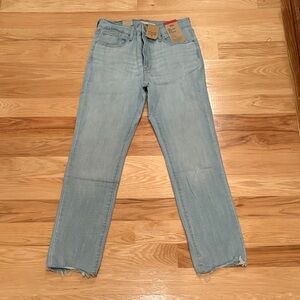 Levi's Straight Jeans in Light Blue